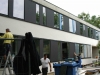 Studentendorf Schlachtensee, Bauarbeiten; Foto: Mila Hacke für Winfried Brenne Architekten Denkmalschutzbehörde Steglitz-Zehlendorf