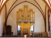 Auf der Seitenempore wurde eine weitere Orgel errichtet. Foto: Denkmalschutzbehörde