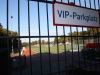 Hinter dem Lichterfelder Stadion beginnt der Spaziergang.