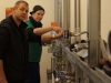 Im Wasserlabor lernen Anlagenmechaniker ihr Handwerk.