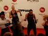 Dann zeigte sie zusammen mit den Trainern ein kleines Showprogramm.