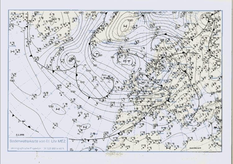 Unser tägliches Wetter: Berliner Wetterkarte wird 60 Jahre alt
