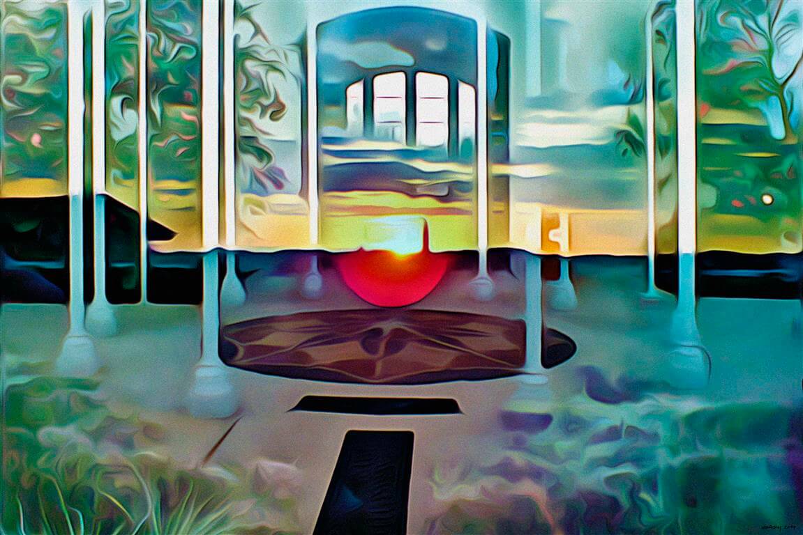Jon Wolffsky – der virtuelle Maler: Ausstellung im Gutshaus Lichterfelde