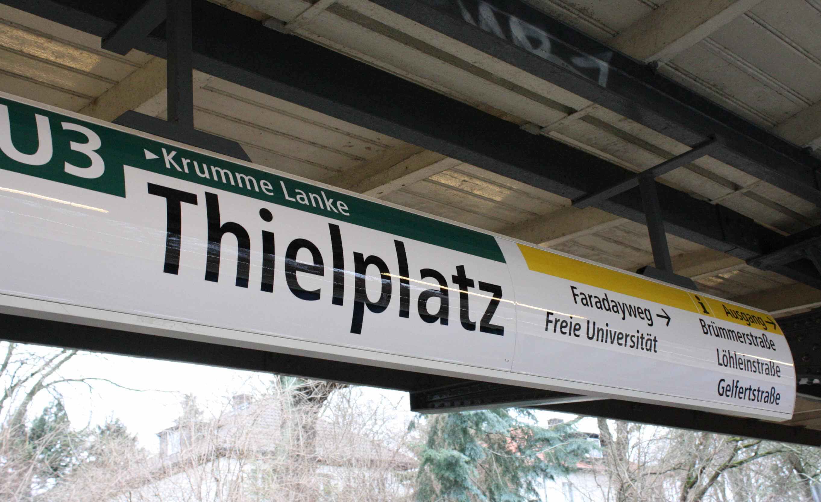 Umbenennung des U-Bahnhofs Thielplatz: Bürger und Politiker zwiegespalten