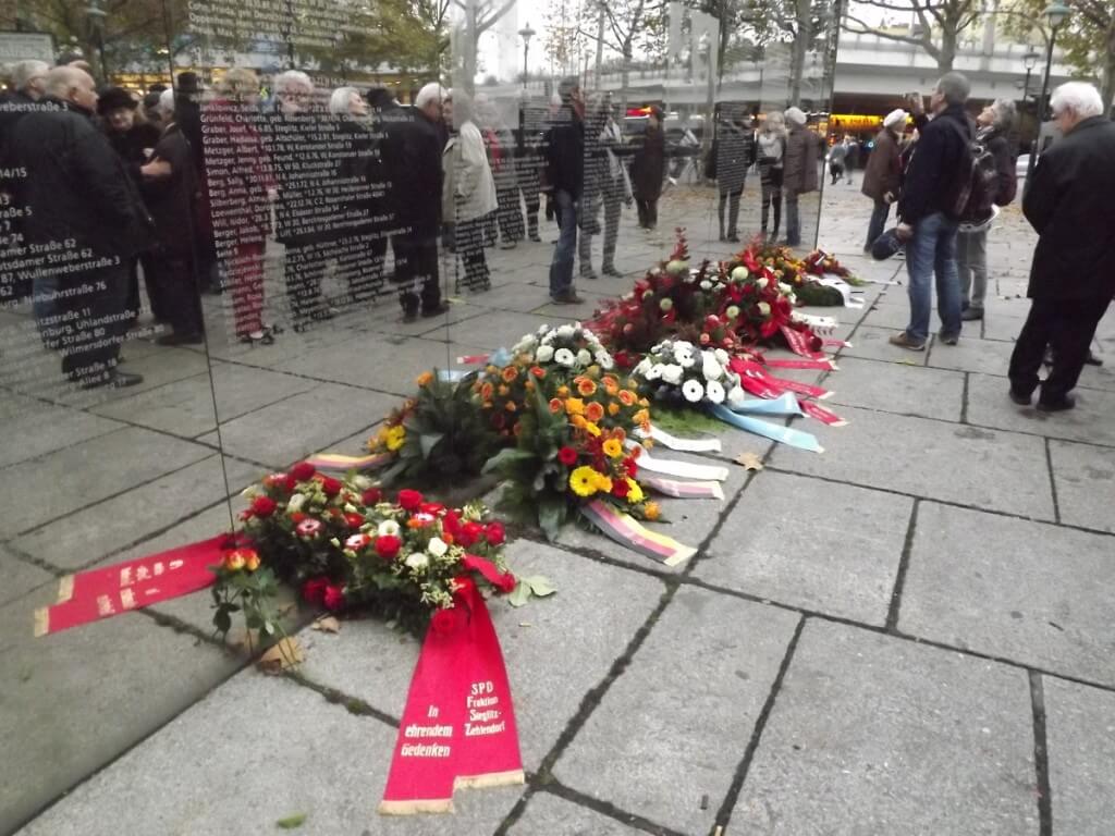 Kranzniederlegung 9. November 2015