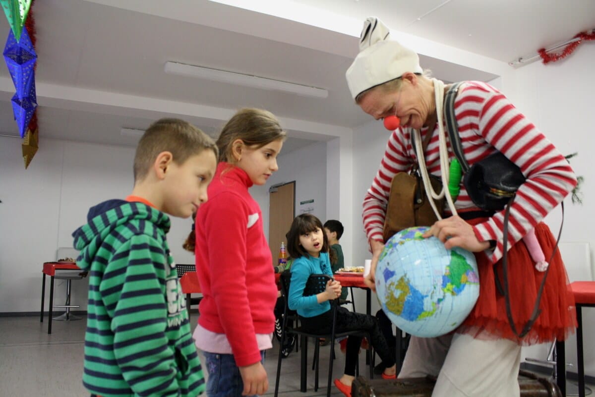 Weihnachten für Zehlendorfer Flüchtlingskinder