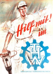 Das Steglitz-Museum erinnert an die 65-jährige Geschichte des THW. Foto: Steglitz-Museum