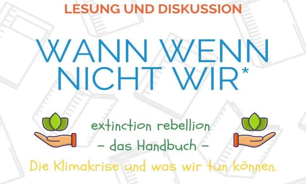 Diskutieren mit Extinction Rebellion im NBH Wannseebahn e.V.