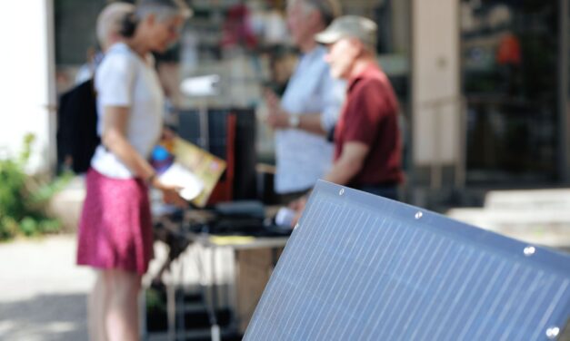 „Sonne ernten und Strom sparen?“: Mitbürger informieren