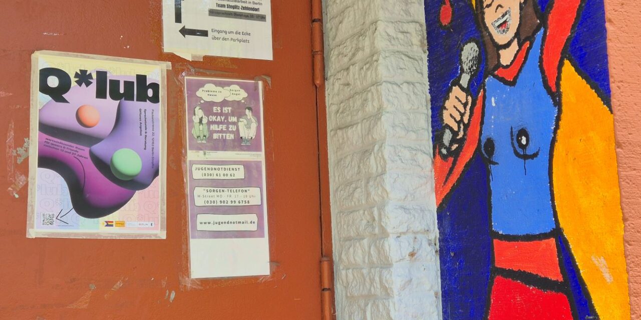 Neu in Steglitz: Q*lub für queere Jugendliche