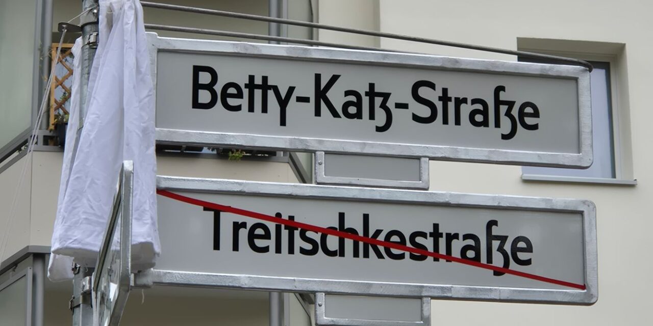 Betty Katz: Straßenbenennung umgesetzt