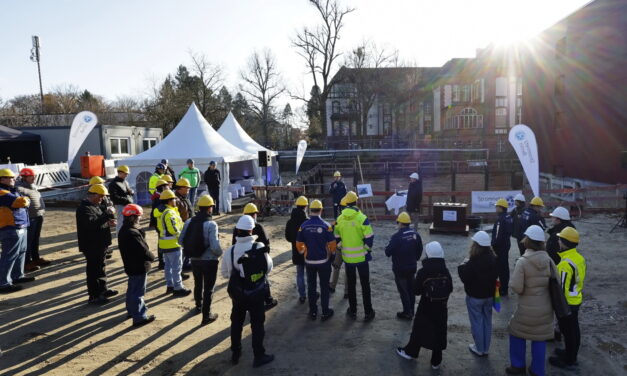 Grundsteinlegung für Umspannwerk Claszeile