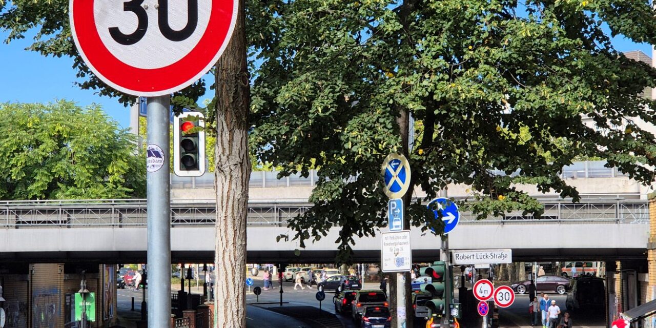 Albrechtstraße: Tempo 30 bleibt