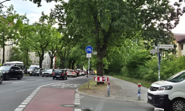Radweg Unter den Eichen: Desaster mit Ansage