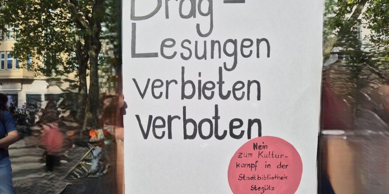 Demo für Vielfalt in Bibliotheken