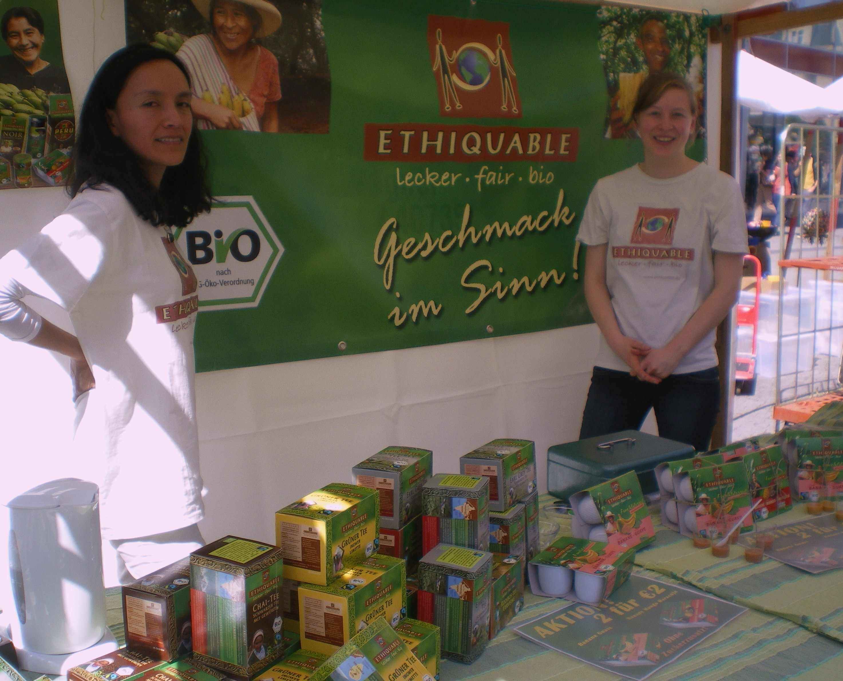 Wenig Andrang bei Marktmeile in Steglitz
