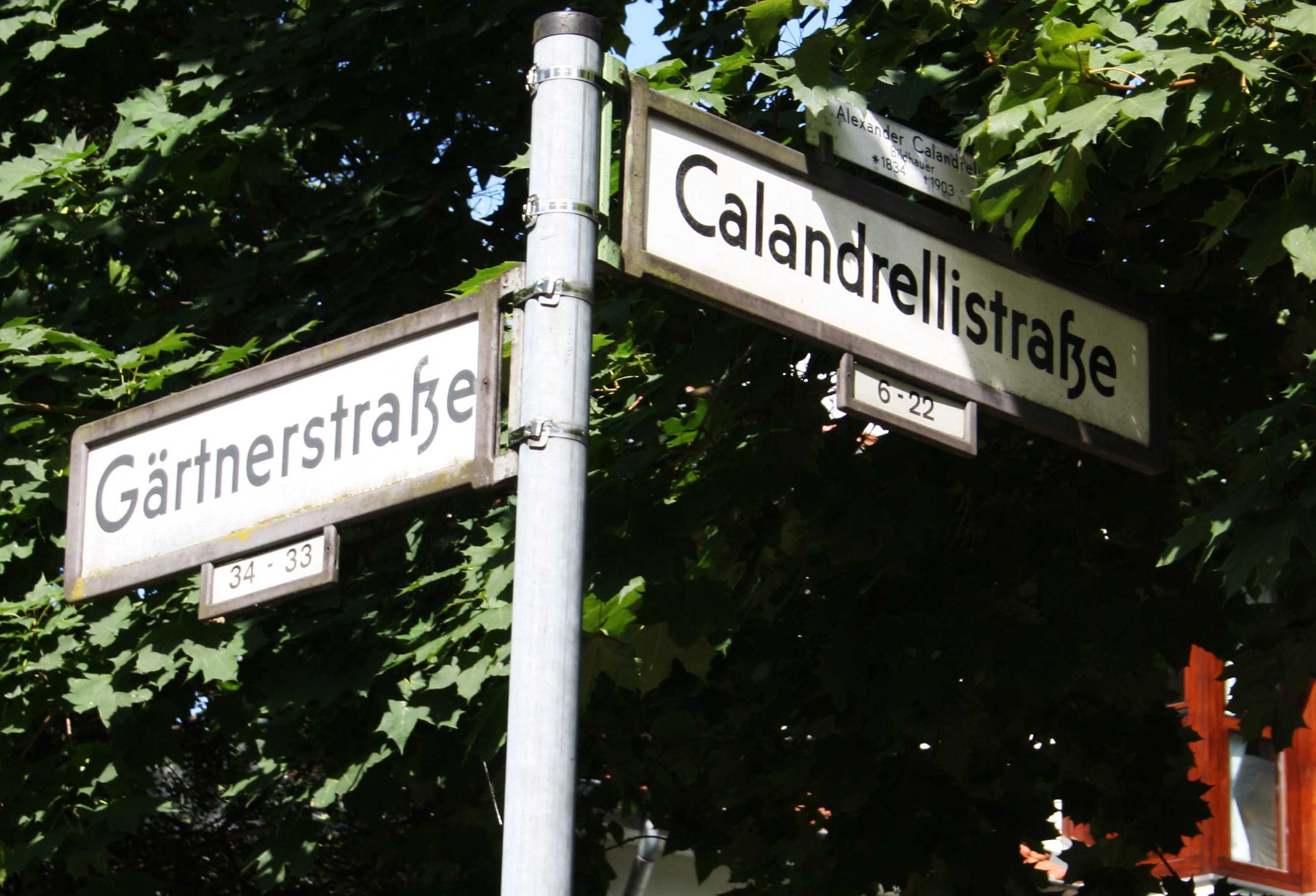 StraßenABC: C wie Calandrellistraße